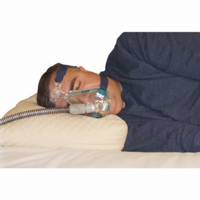 Pur-Sleep Adjustable Sleep Apnea CPAPfit Pillow - Blue pillows,bed pillow,sleeping cushion