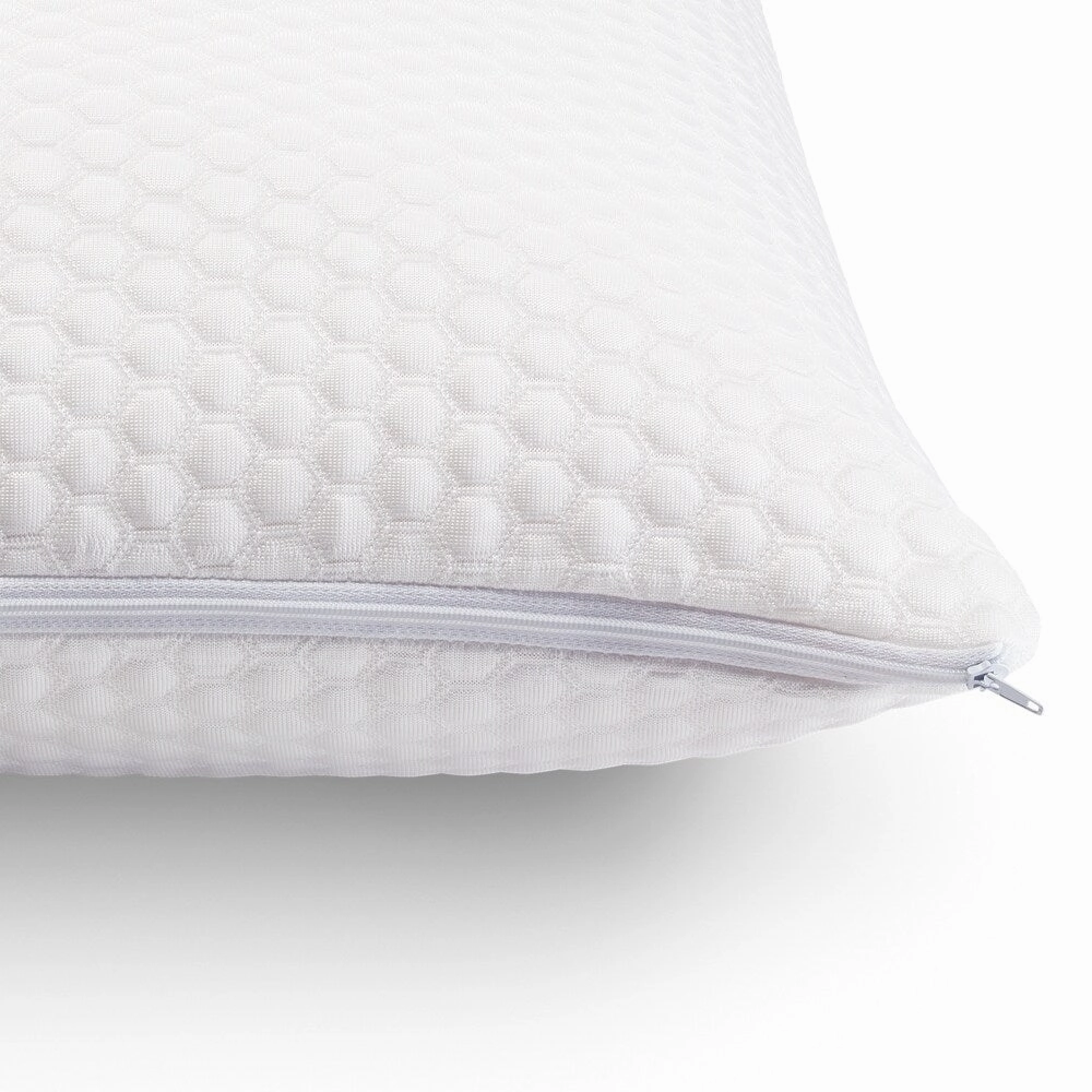 Pure Talalay Bliss Shapeable High Profile Pillow With Cooling Cover