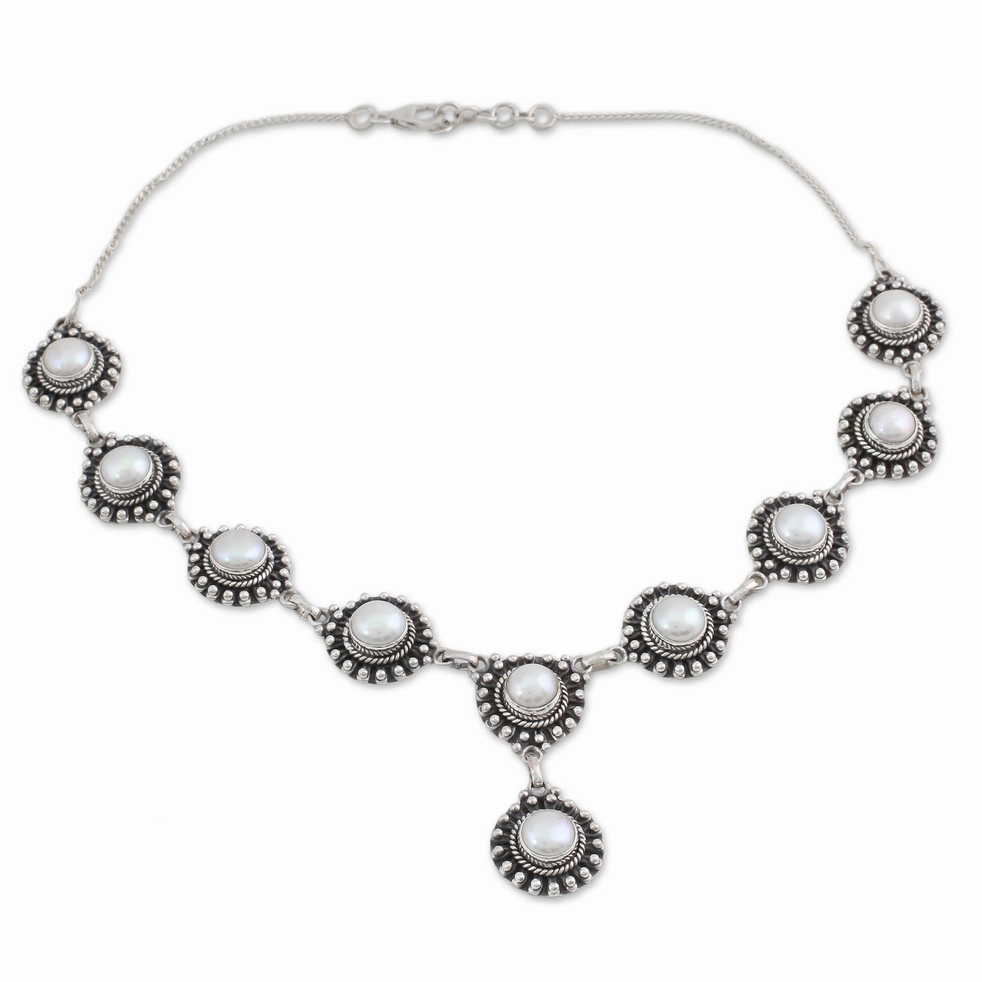 Purity Pearl Y necklace