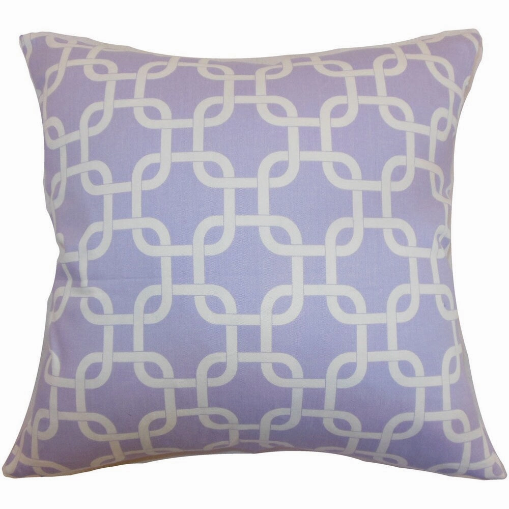 Qishn Geometric Euro Sham Wisteria pillowcases,cotton pillow covers,bed linen