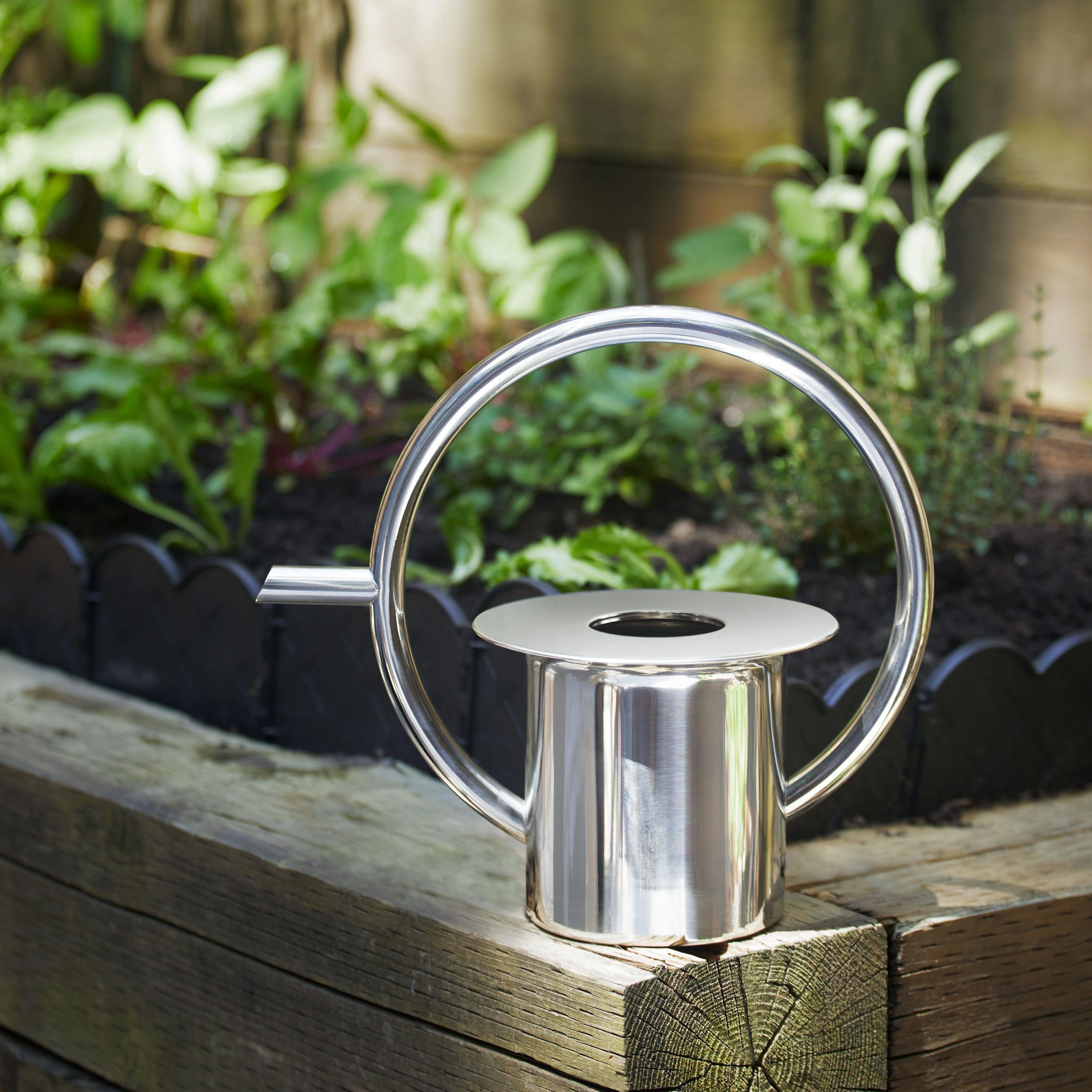Quench Stainless Steel Watering Can