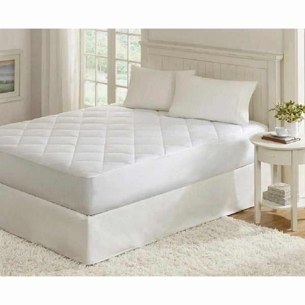 Quilted Fitted Down Alternative Hypoallergenic Mattress Pad Protector mattress pads,mattress topper,bed protection