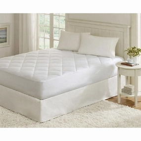 Quilted Fitted Down Alternative Hypoallergenic Mattress Pad Protector mattress pads,mattress topper,bed protection