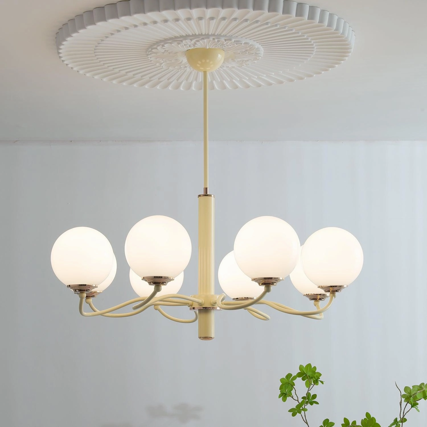 Radiant Globe Chandelier
