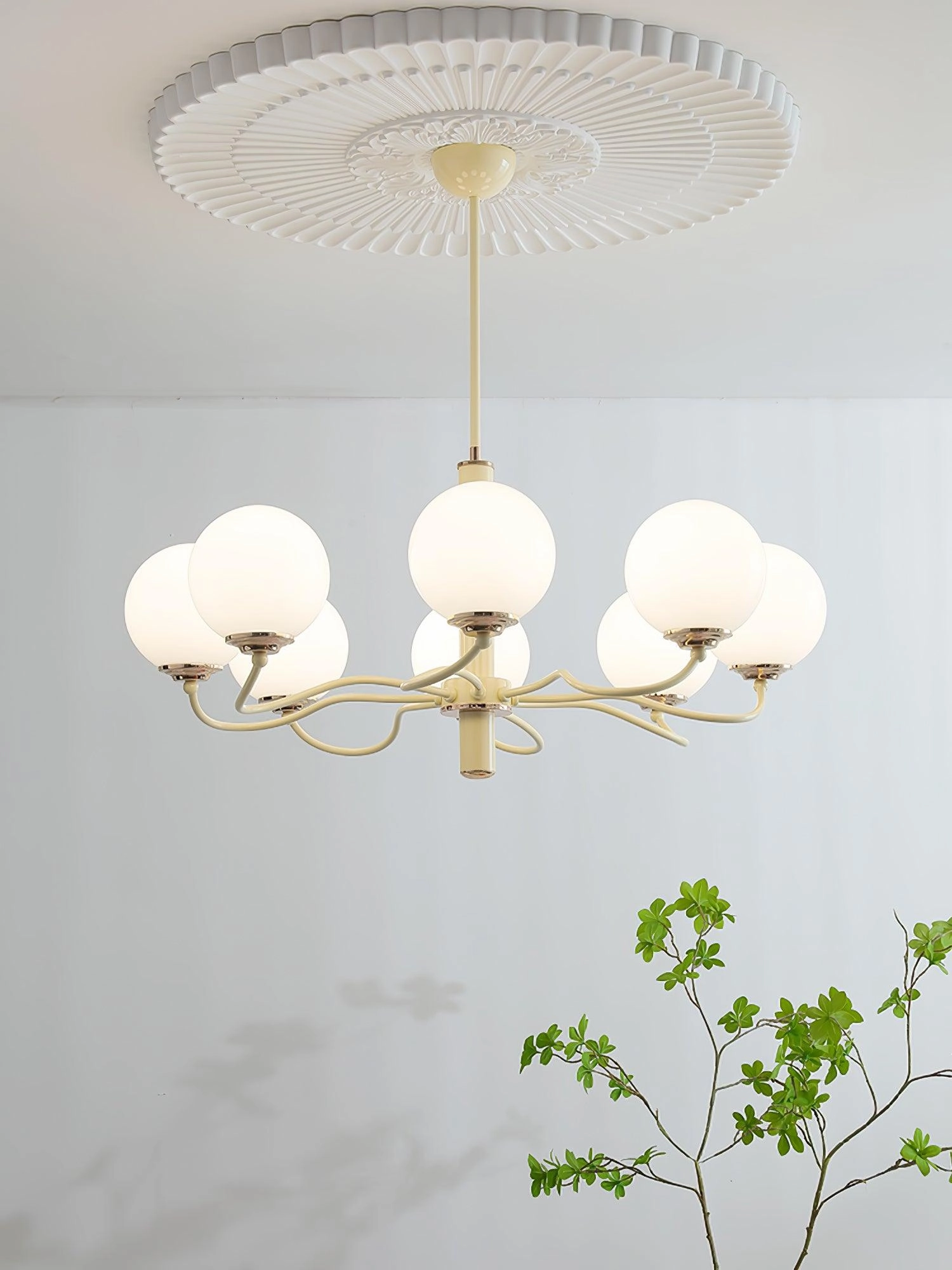Radiant Globe Chandelier