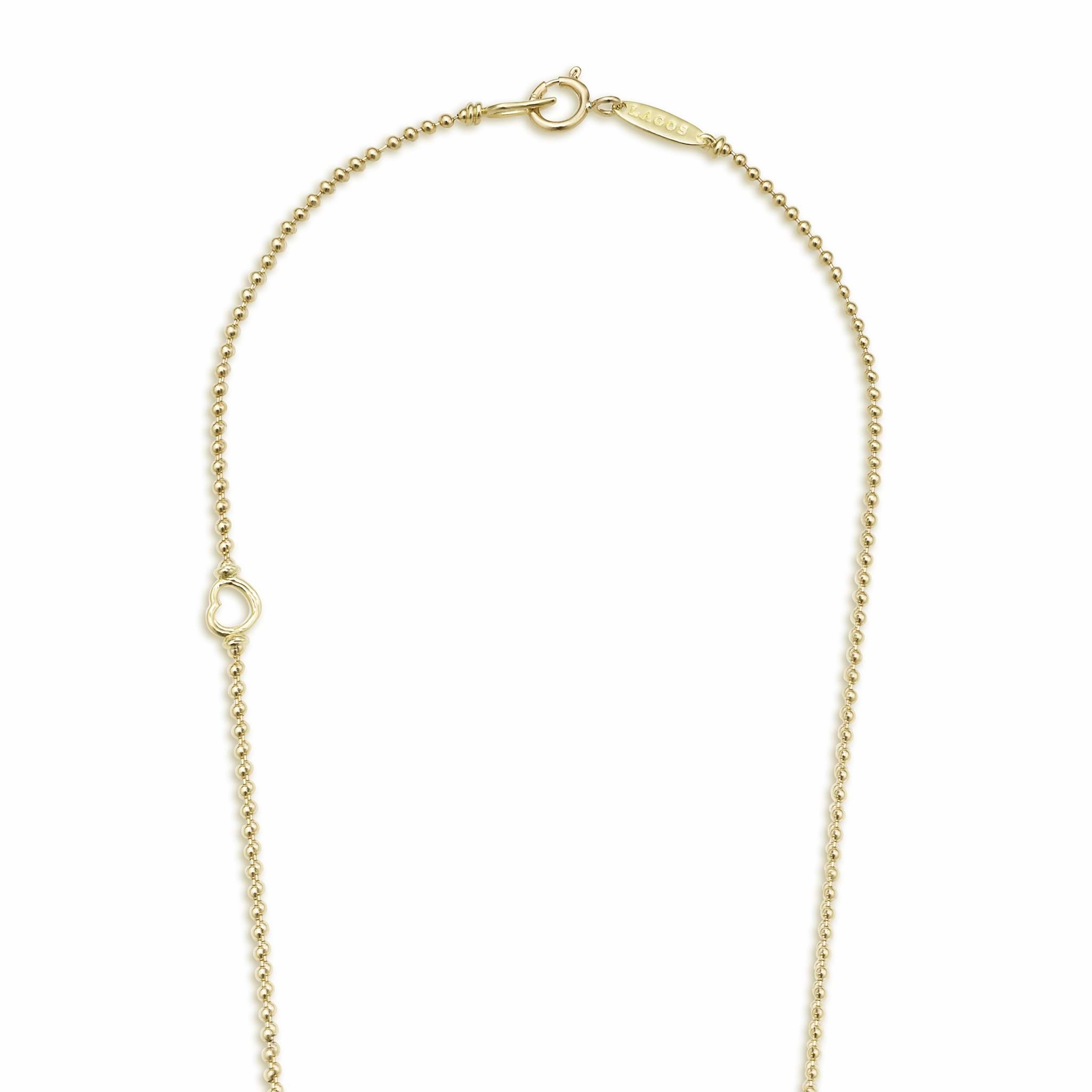 Rare Wonders Petite 18K Gold Karat Pendant Necklace