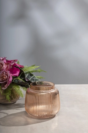 Ravish Vase 6" Rose Pink Vase,Flower Vase