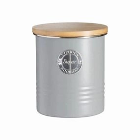 Rayware Typhoon Sugar Canister In Grey Kitchen Accessories,kitchen counter accessories