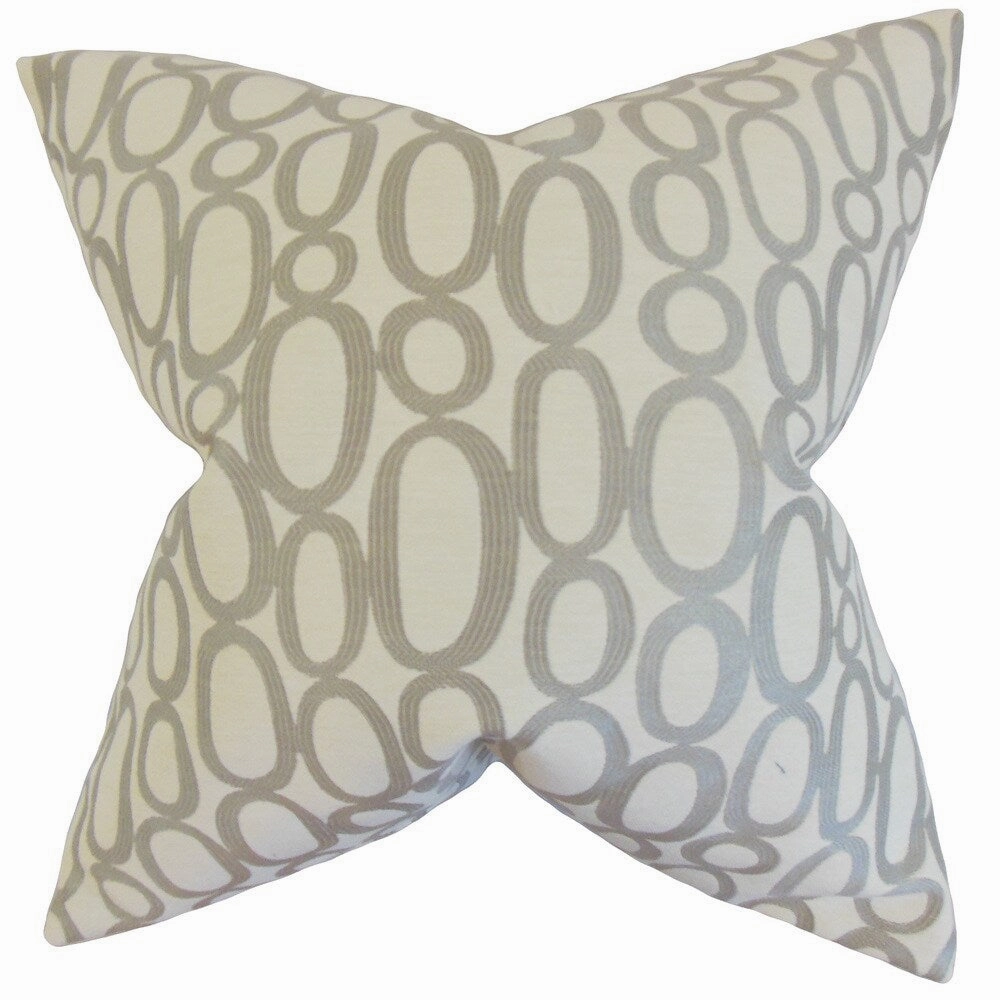 Razili Geometric Euro Sham Steel pillowcases,cotton pillow covers,bed linen