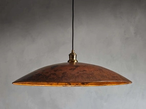 Recycled Metal Fan Pendant Pendants,kitchen pendant lights