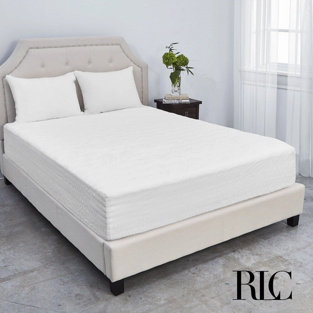 RED LAND COTTON Classic White All Cotton Mattress Pad