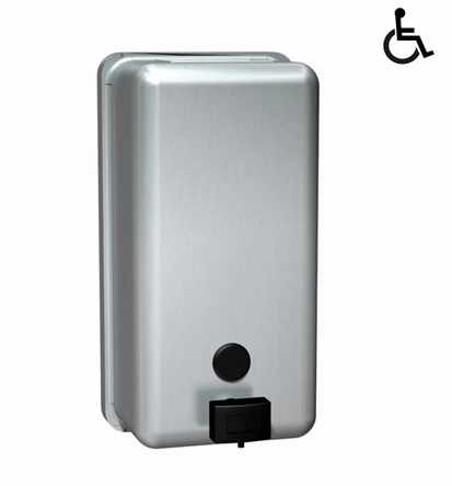 Refillable S'Steel JD Macdonald Soap Dispenser Shower Curtain,Bath Curtain