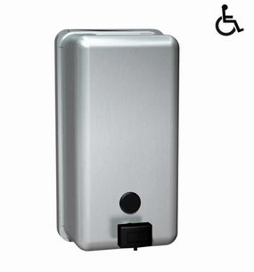 Refillable S'Steel JD Macdonald Soap Dispenser Shower Curtain,Bath Curtain
