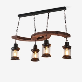 Retro Boat Wood Chandelier chandelier,ceiling light,decorative lighting