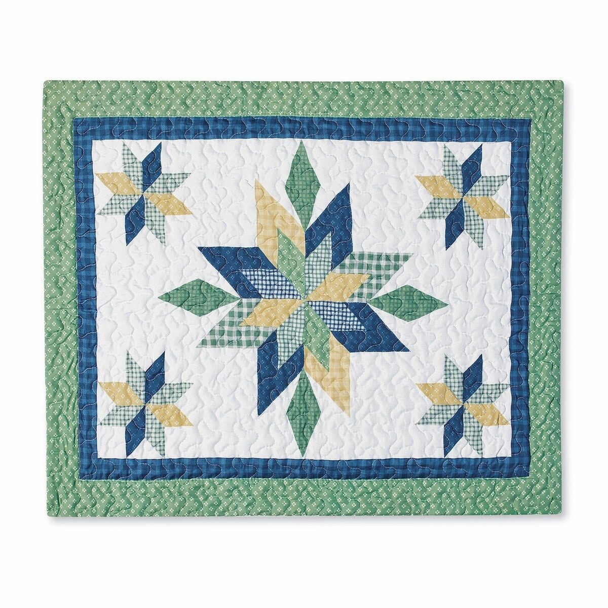 Reversible Classic Carolina Star Pillow Sham pillowcases,cotton pillow covers,bed linen