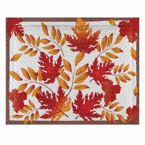 Reversible Leaf Boarder Pattern Pillow Sham pillowcases,cotton pillow covers,bed linen