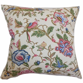 Rewa Floral Euro Sham Multi pillowcases,cotton pillow covers,bed linen