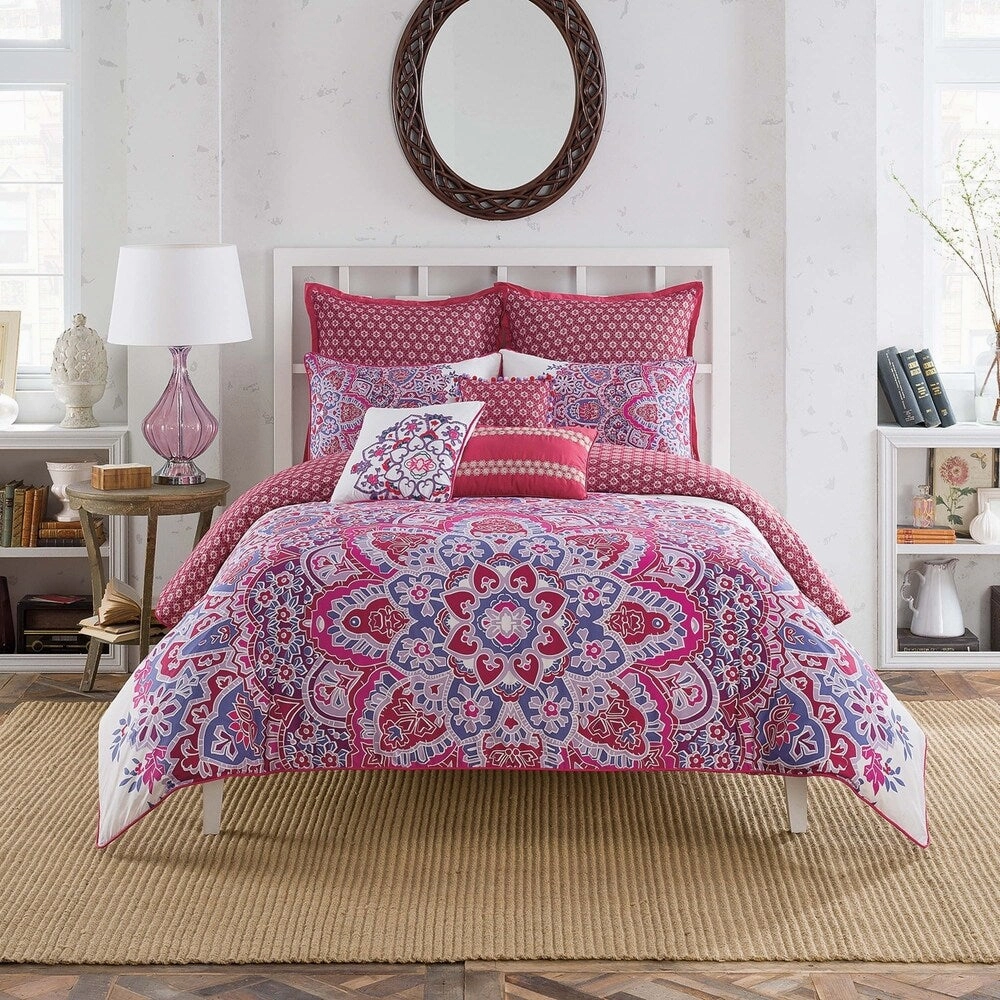 Rhapsody Lillian Berry Euro Sham pillowcases,cotton pillow covers,bed linen
