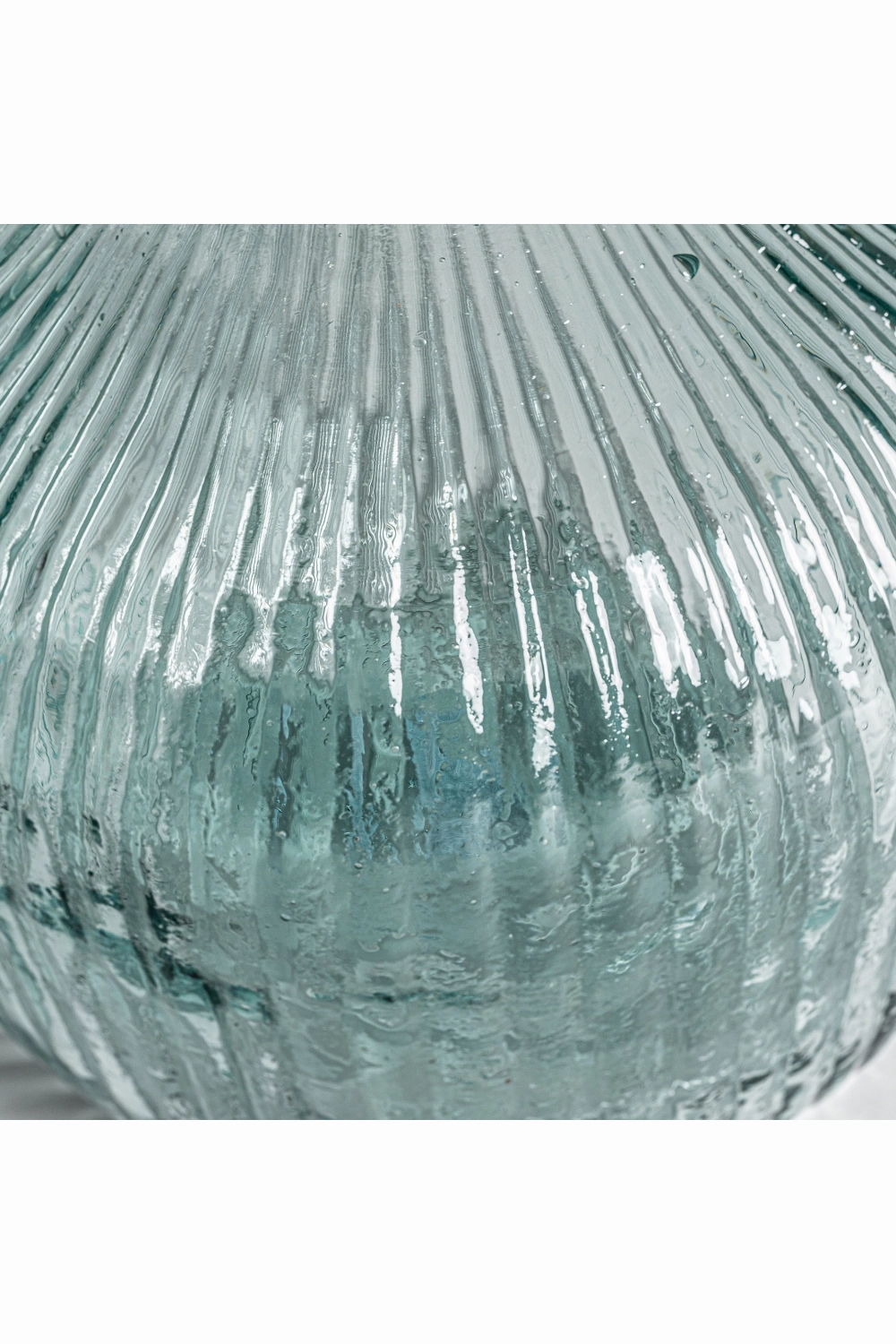 Ridged Glass Vase | Vical Home Sumaya