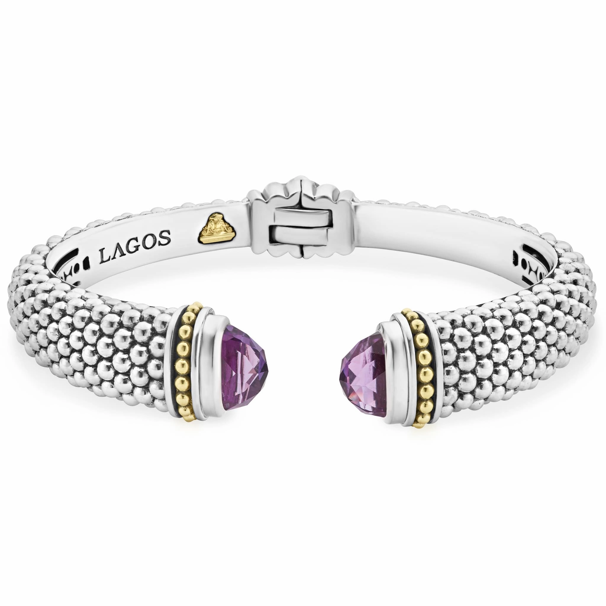 Rittenhouse Amethyst Cuff Bracelet | 12mm