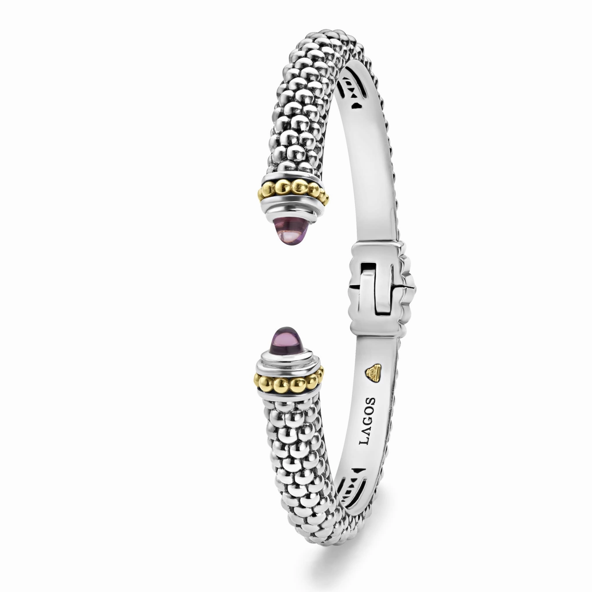 Rittenhouse Amethyst Cuff Bracelet | 8mm