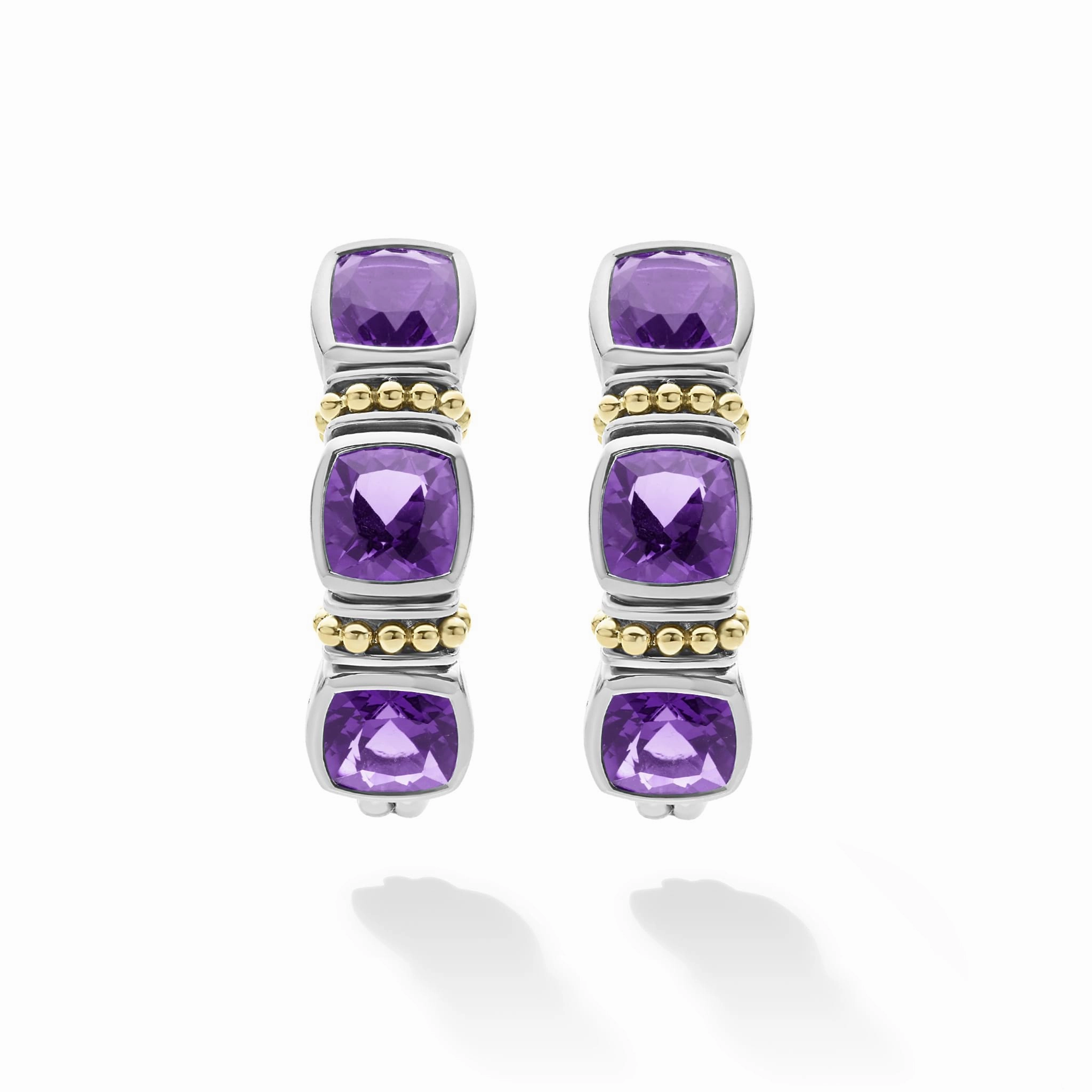 Rittenhouse Amethyst Hoop Earrings