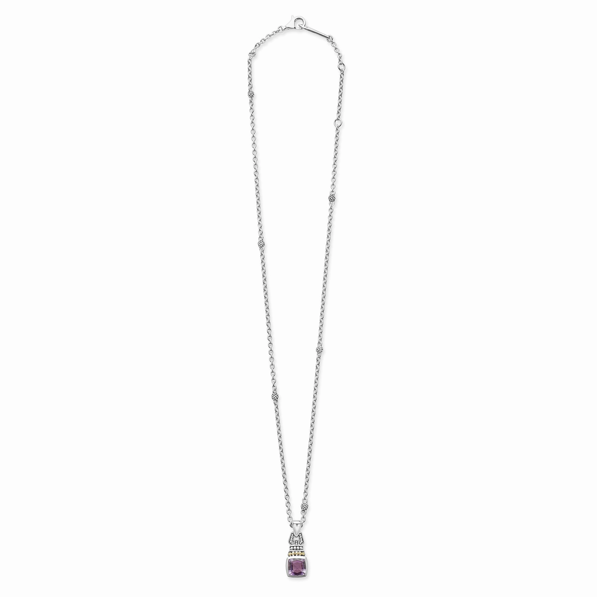 Rittenhouse Amethyst Pendant Necklace