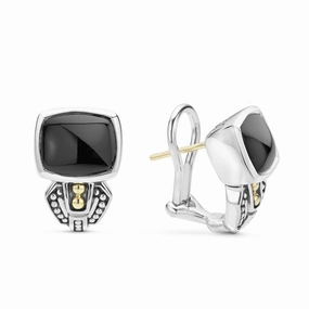 Rittenhouse Bezel-Set Onyx Earrings