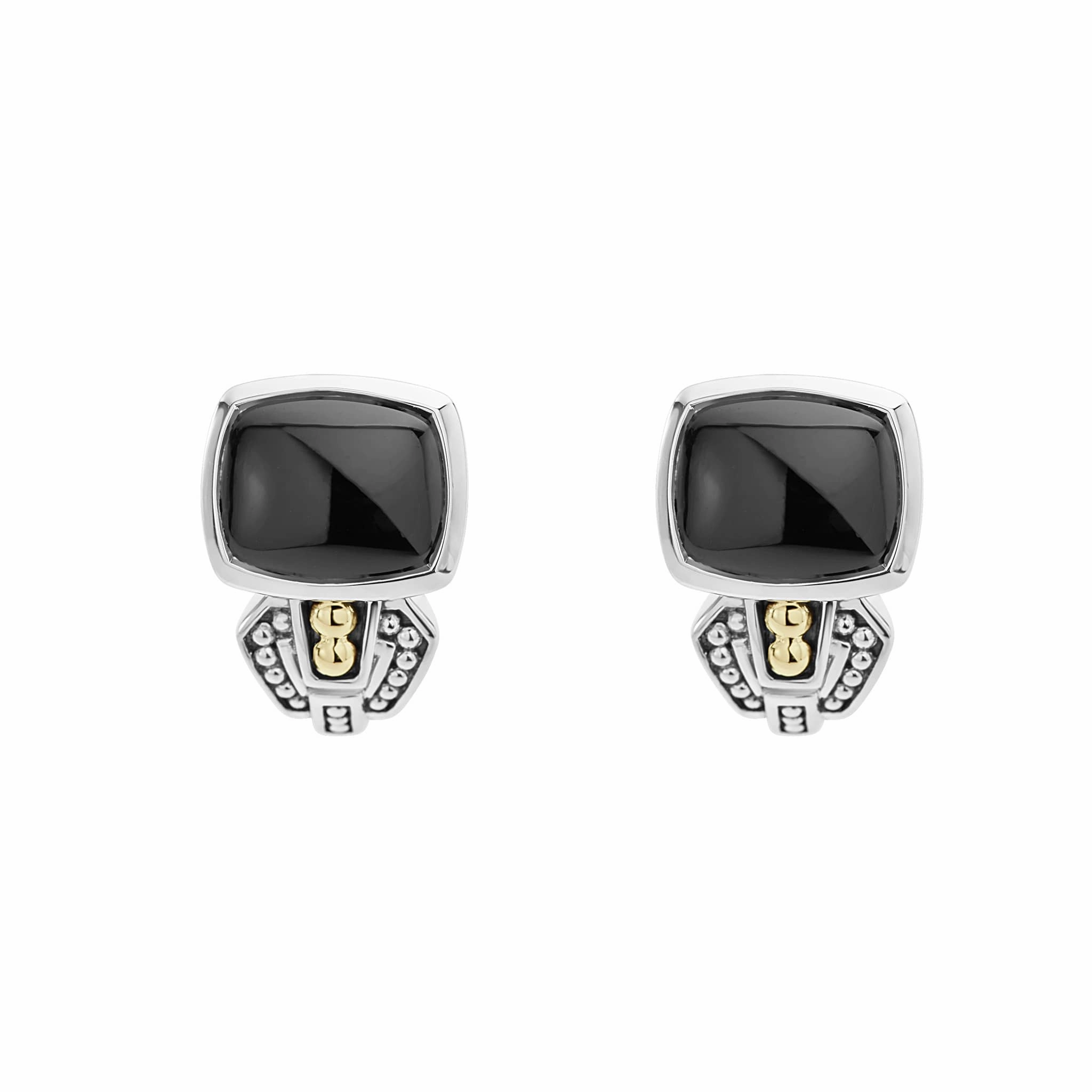 Rittenhouse Bezel-Set Onyx Earrings