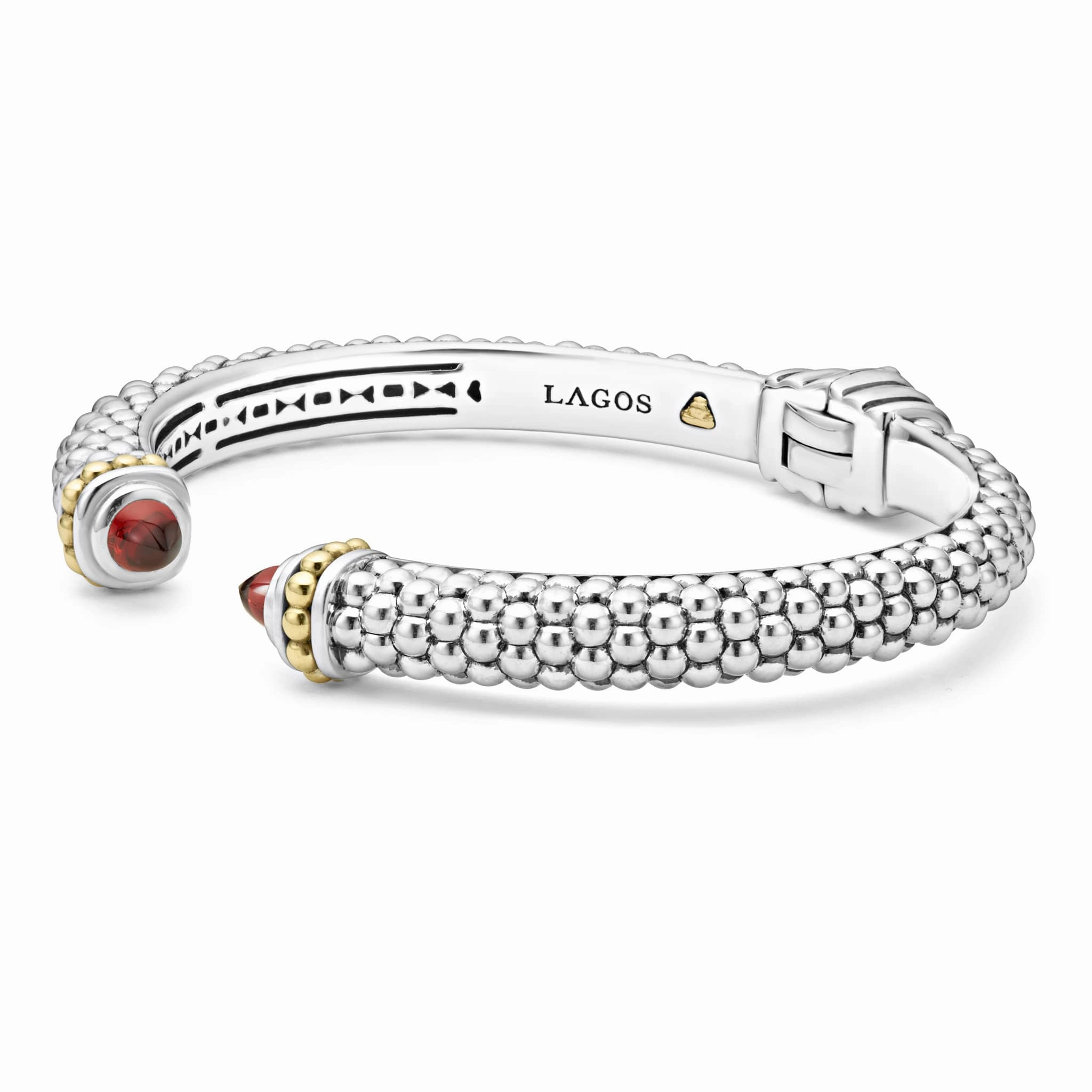 Rittenhouse Garnet Cuff Bracelet | 8mm