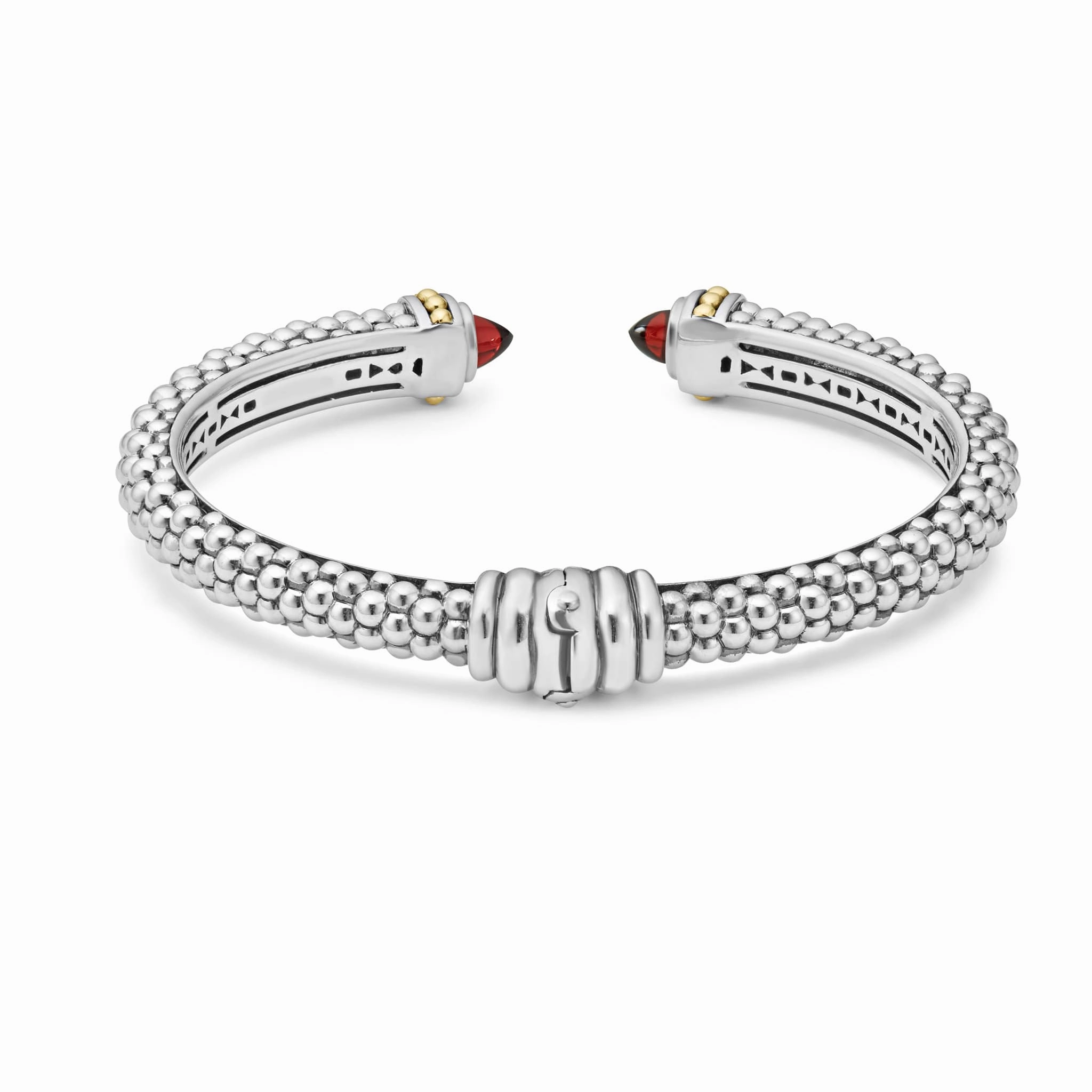 Rittenhouse Garnet Cuff Bracelet | 8mm