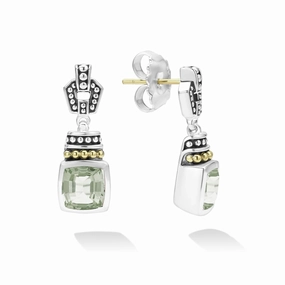 Rittenhouse Prasiolite Drop Earrings