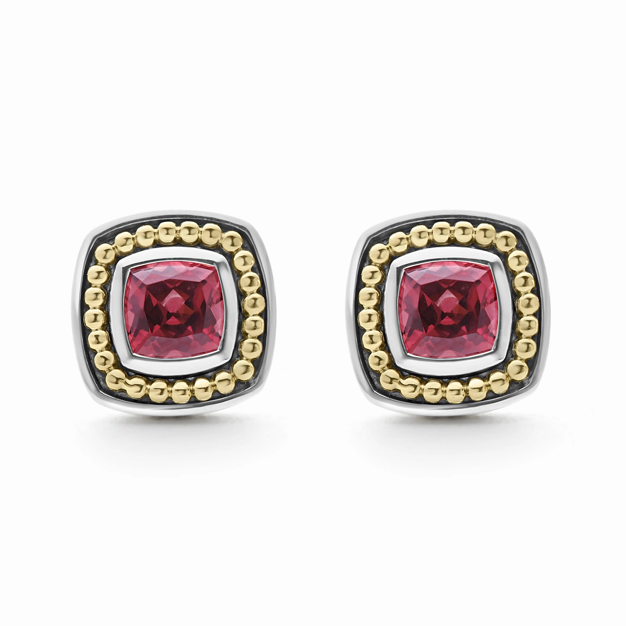 Rittenhouse Rhodolite Garnet Stud Earrings