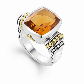Rittenhouse Small Citrine Statement Ring