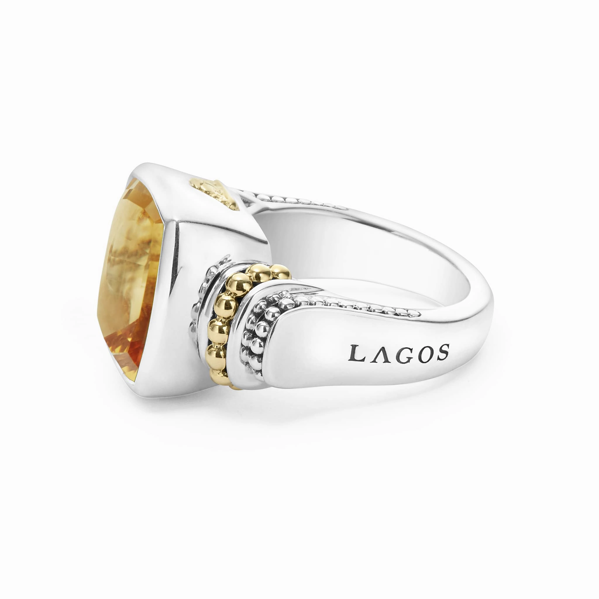 Rittenhouse Small Citrine Statement Ring