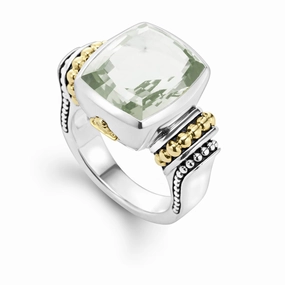 Rittenhouse Small Prasiolite Statement Ring