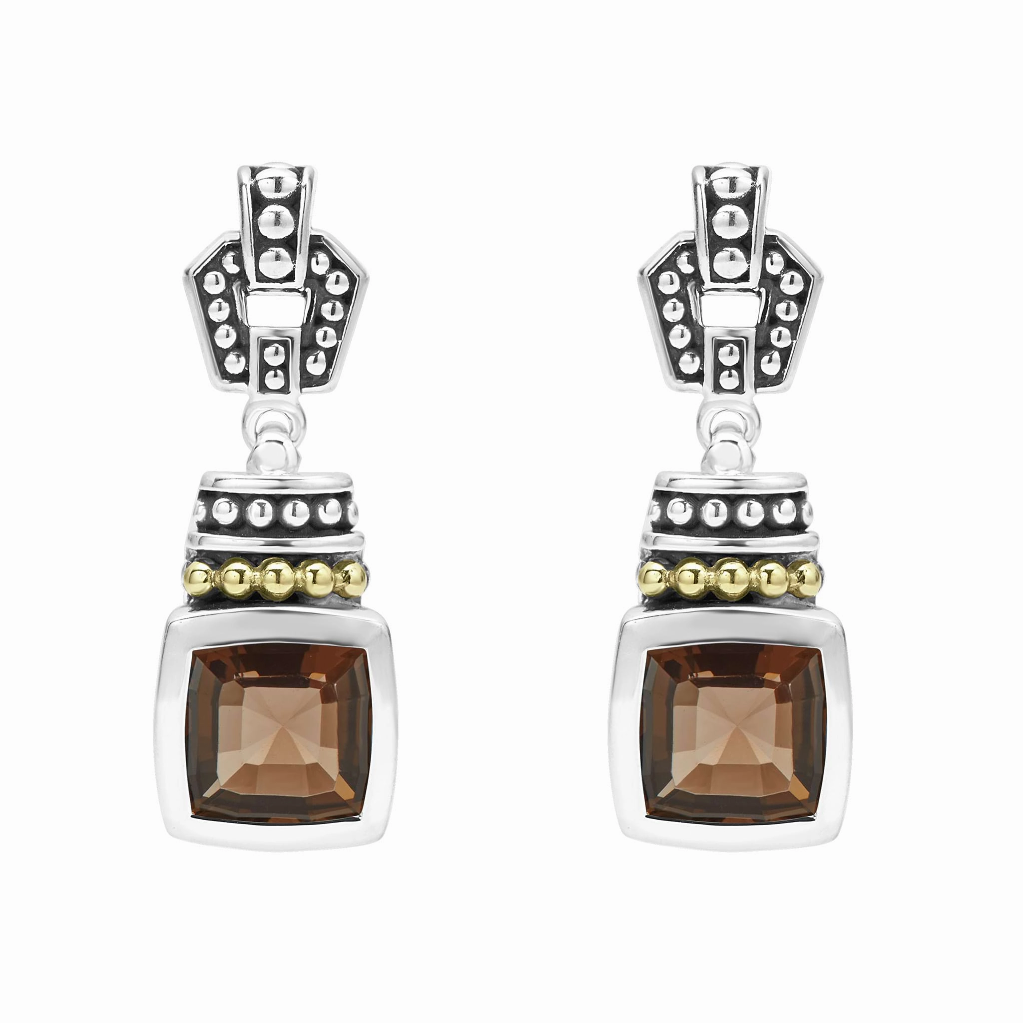 Rittenhouse Smokey Quartz Gemstone Drop Earrings