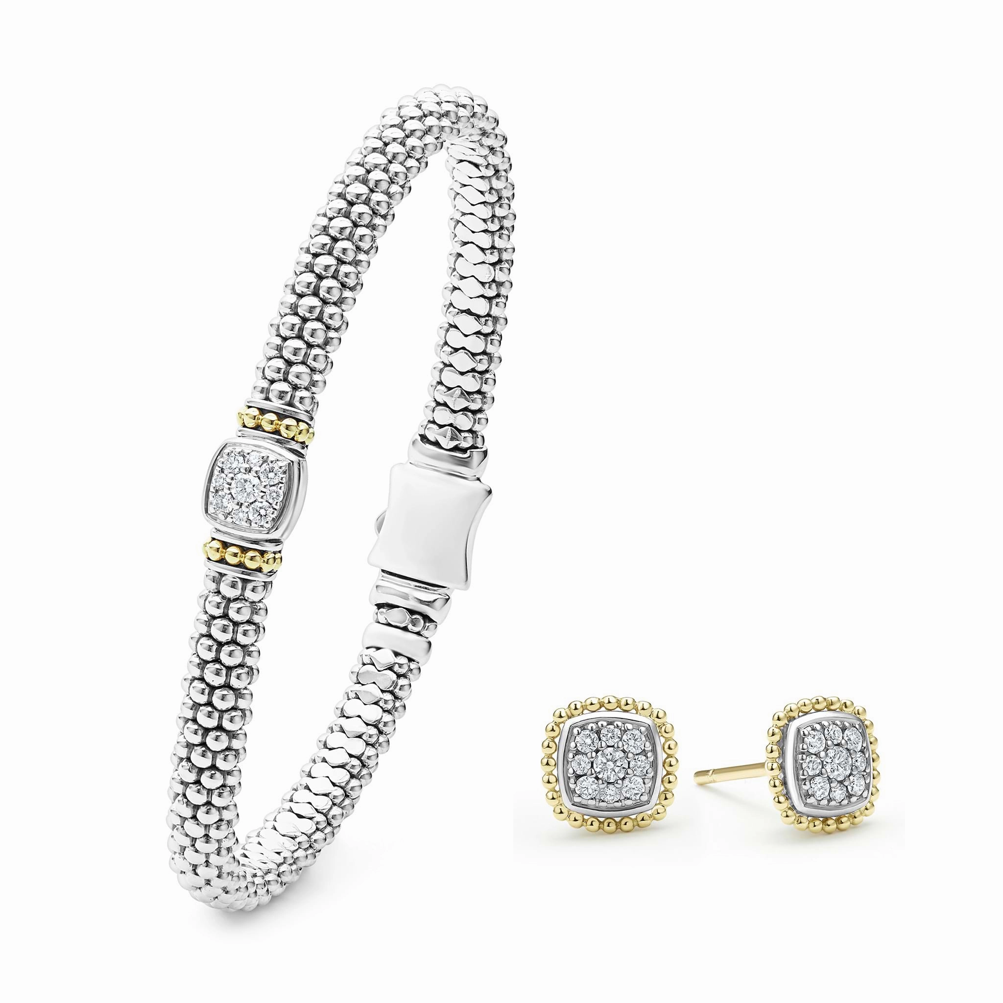 Rittenhouse Two-Tone Diamond Gift Set
