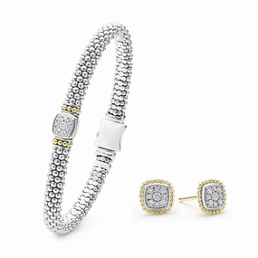 Rittenhouse Two-Tone Diamond Gift Set