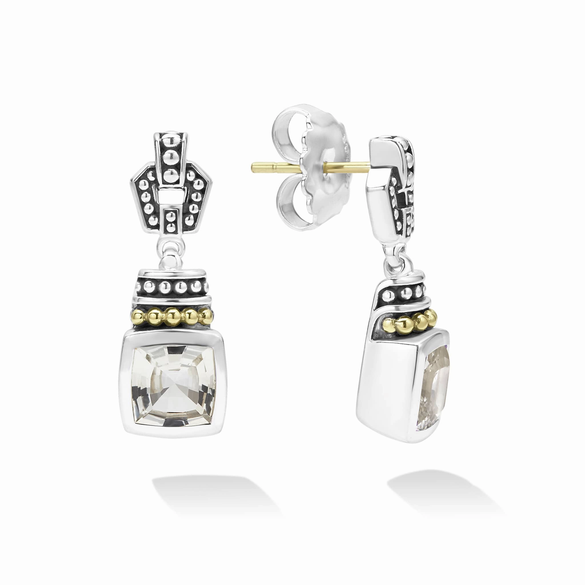 Rittenhouse White Topaz Drop Earrings