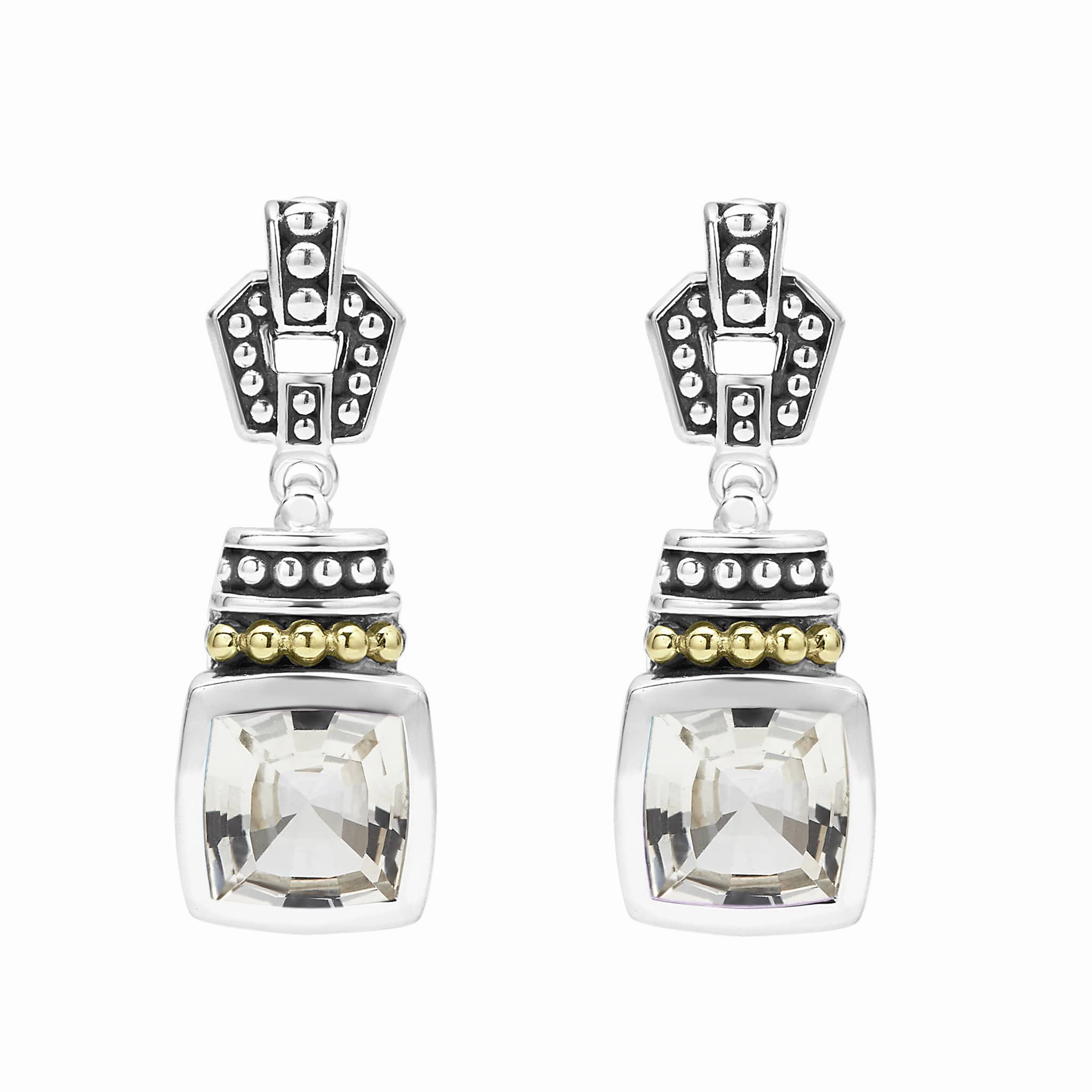 Rittenhouse White Topaz Drop Earrings
