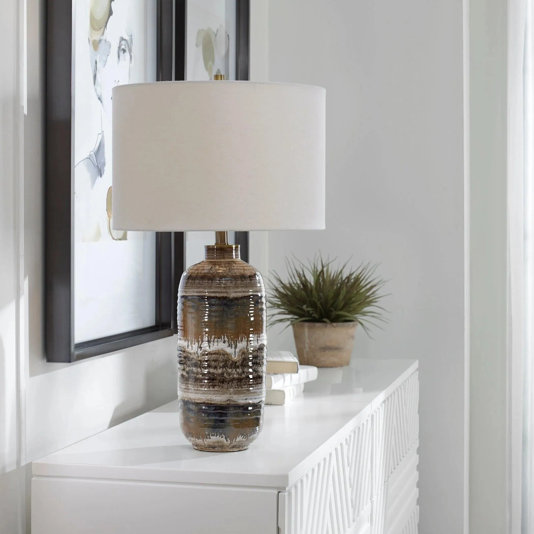 Roan Table Lamp with Shade mattress topper, bed base
