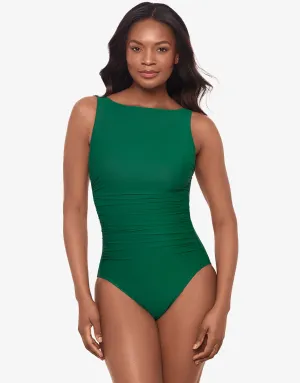 Rock Solid Regatta Swimsuit - Malachite