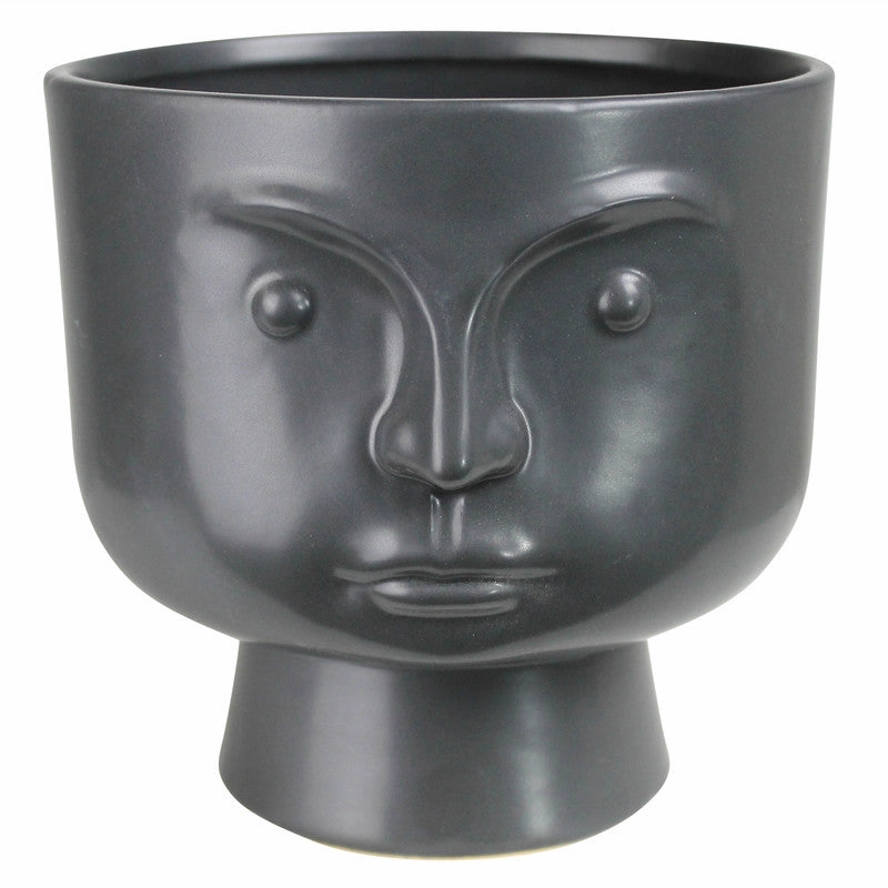 Rory Cachepot, Ceramic, Black - Lrg Vase,Ceramic Vase