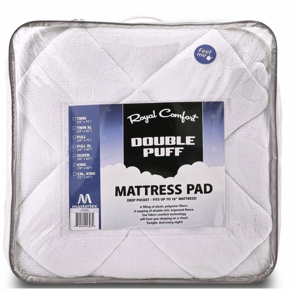 Royal Comfort, Double Puff Mattress Pad