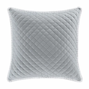 Royal Court Chelsea Blue Euro Sham pillowcases,cotton pillow covers,bed linen