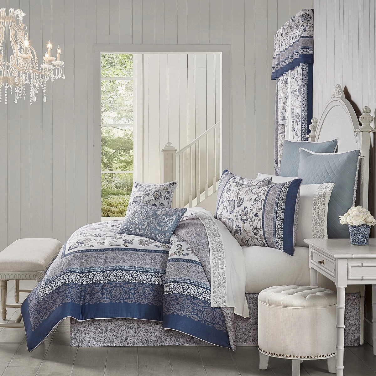 Royal Court Chelsea Blue Euro Sham
