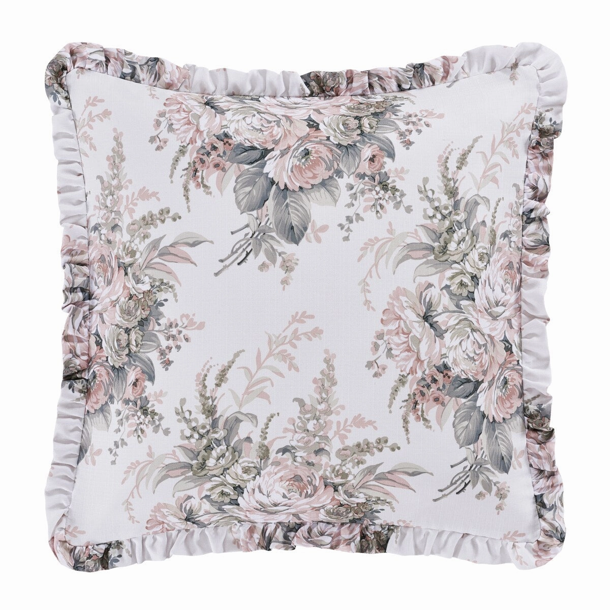 Royal Court Estelle Blush Euro Sham pillowcases,cotton pillow covers,bed linen