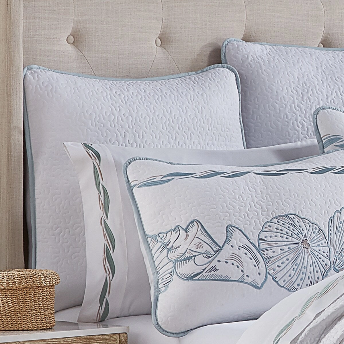 Royal Court Water Front Euro Quilted Sham