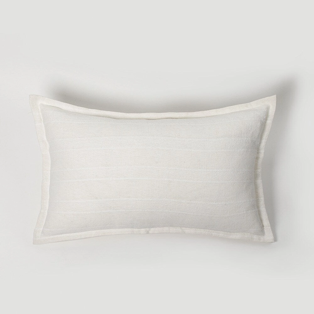 Rugby Sham, White, Standard